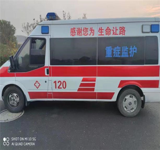 阜平救护车出租服务案例3