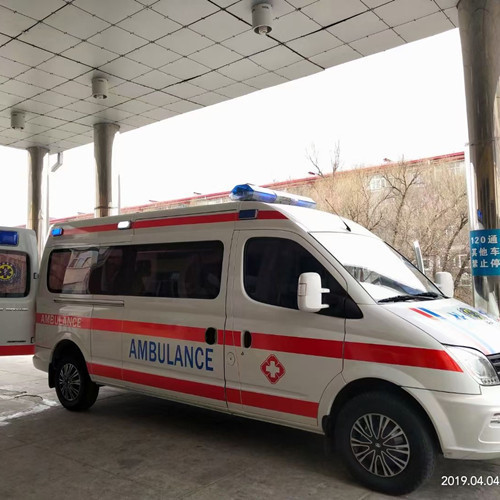阜平救护车出租服务案例2